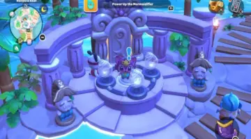 أماكن Blue Power Crystal في مهمة Comic Relief في Hello Kitty Island Adventure – الجزء الأول